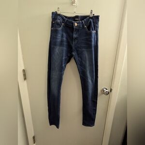 Classic Indigo Skinny Jeans City Ink Brand Juniors Size 11 EUC Fall Denim Winter